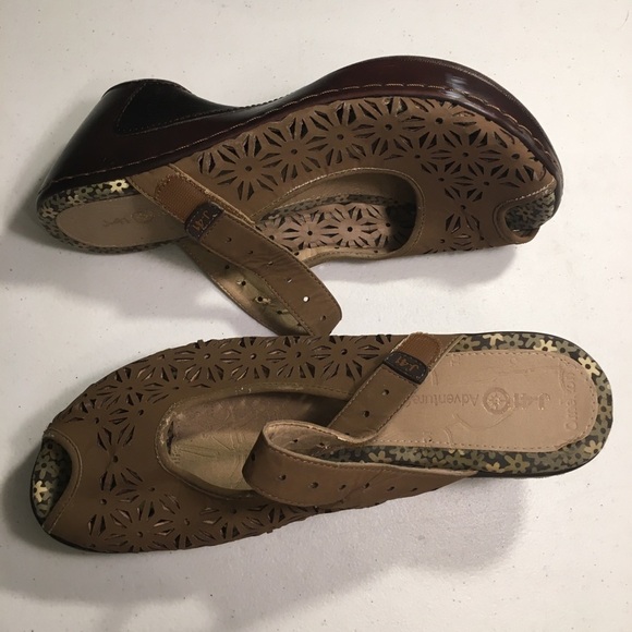 COPY - J-41 Adventure On Wedge Sandals Size 10M RELIST - Picture 6 of 9